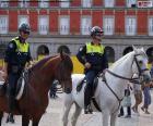 Δημοτική αστυνομία έφιππος, Μαδρίτη